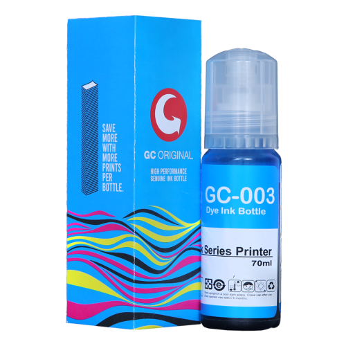 GC ORIGINAL COMPATIBLE INK GC-003 FOR EPSON L3110 (CYAN)