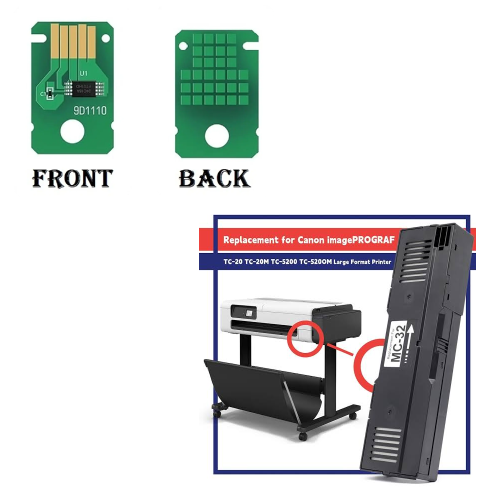 GC Original Maintenance Cartridge Chip (Resetter) for Canon MC-32 – For imagePROGRAF TC-20 / TC-20M / TC-5200 / TC-5200M
